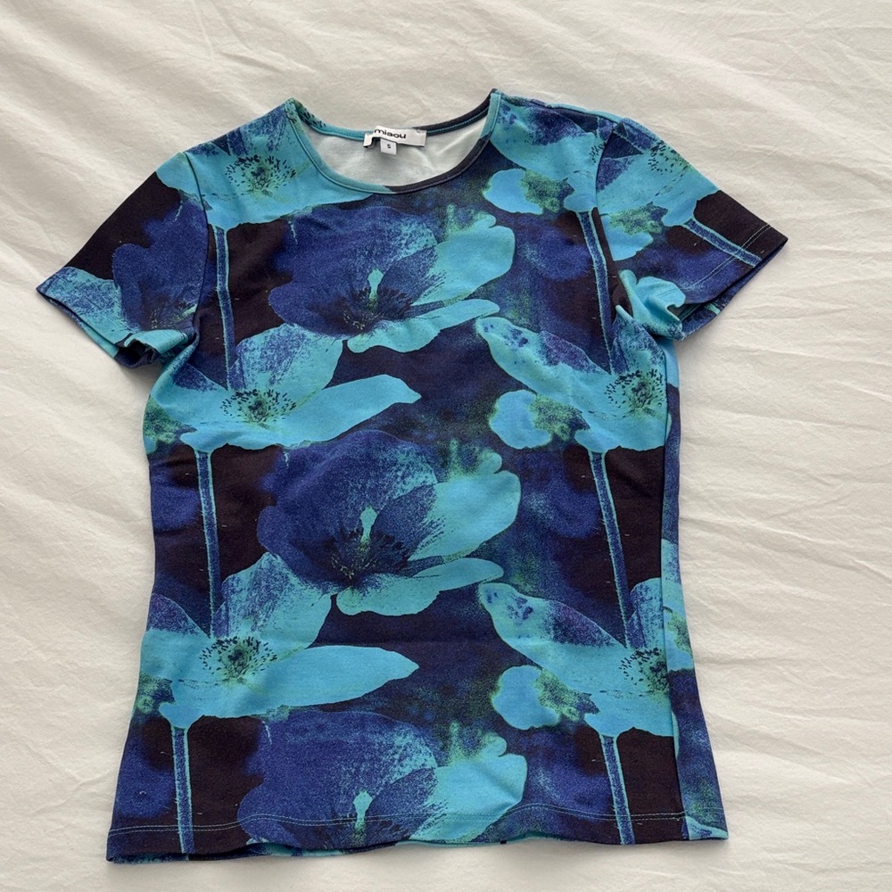 Miaou Blue Women's Top